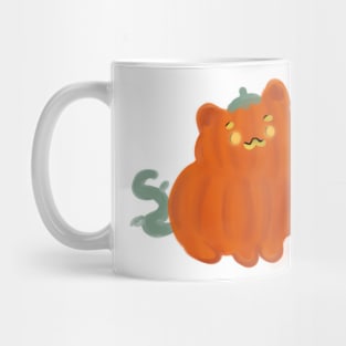 pumpkin cat Mug